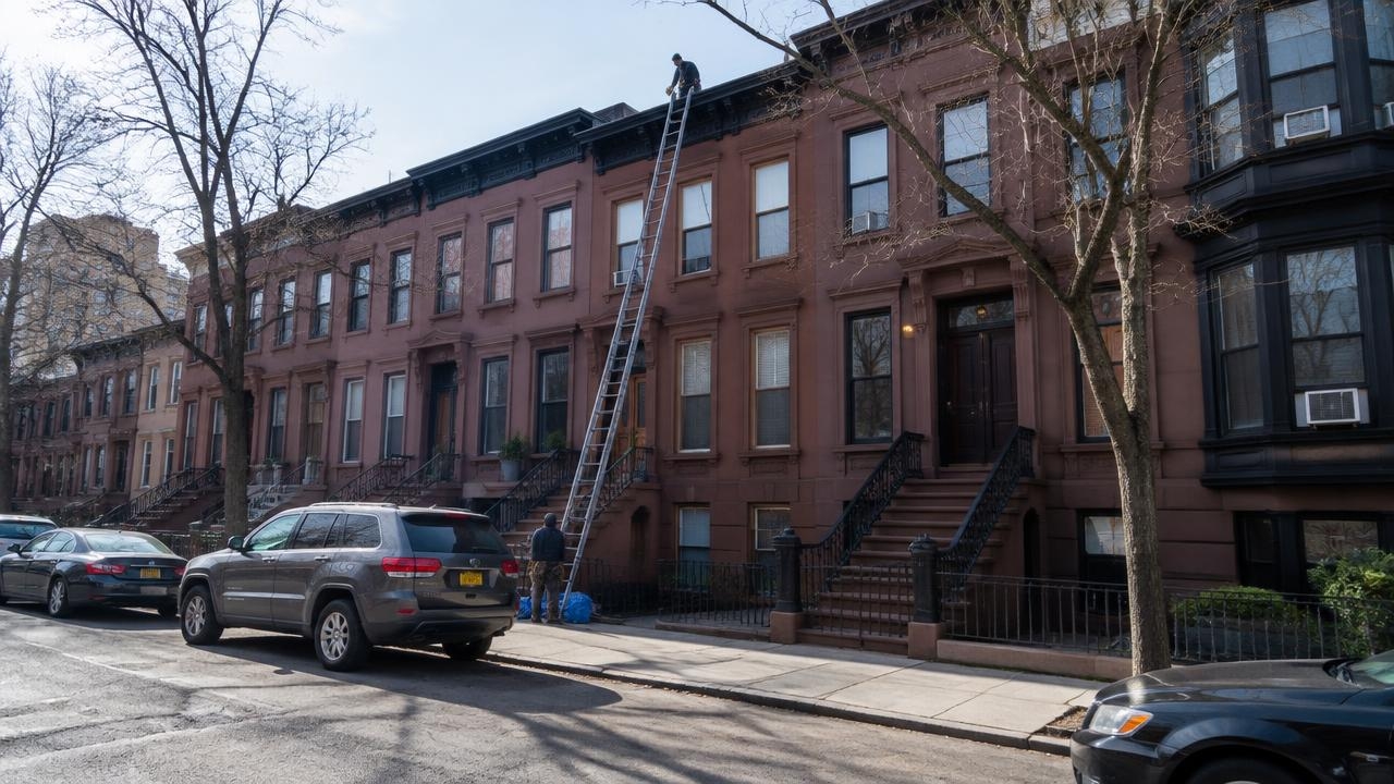 roof repair on a Jersey City NJ home