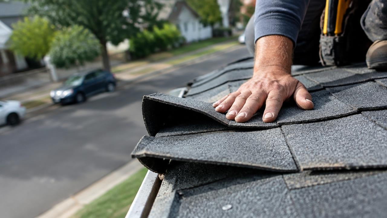 shingle Repair After Wind Damage in The Heights Jersey City