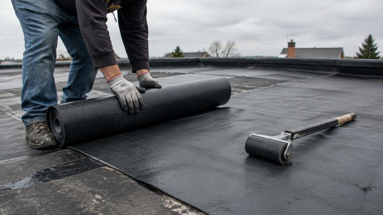 roof Patch on a Jersey City Residential Roof