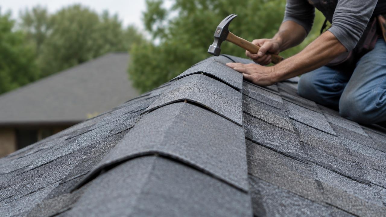 ridge Cap Shingle Repair in Jersey City