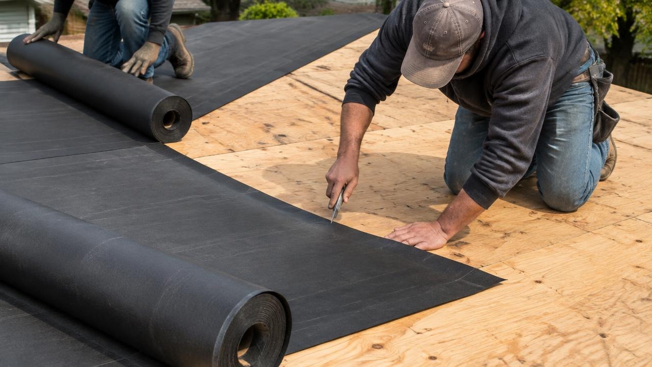 roofing Repair with New Underlayment in Jersey City