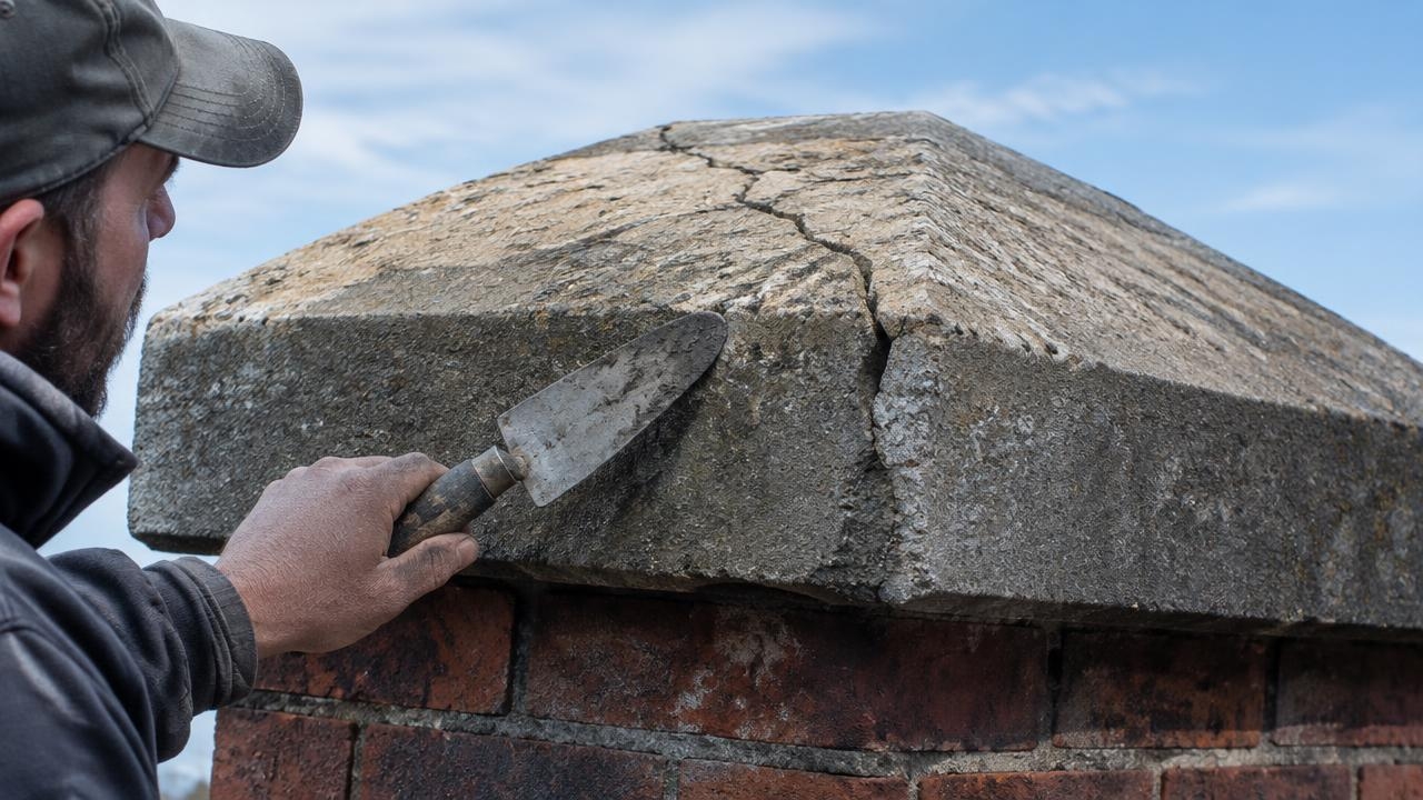 roof Sealing Around a Chimney Crown in Jersey City